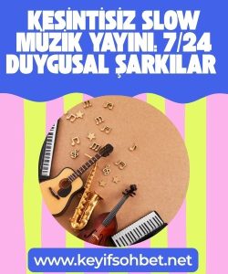 Kesintisiz Slow Müzik Yayını: 7/24 Duygusal Şarkılar, Slow Müzik Dinleyici Kitlesi, Kesintisiz Slow Müzik Dinle, Günün Her Saati Canlı Slow Müzik, Ulusal Slow Müzik Yayını 